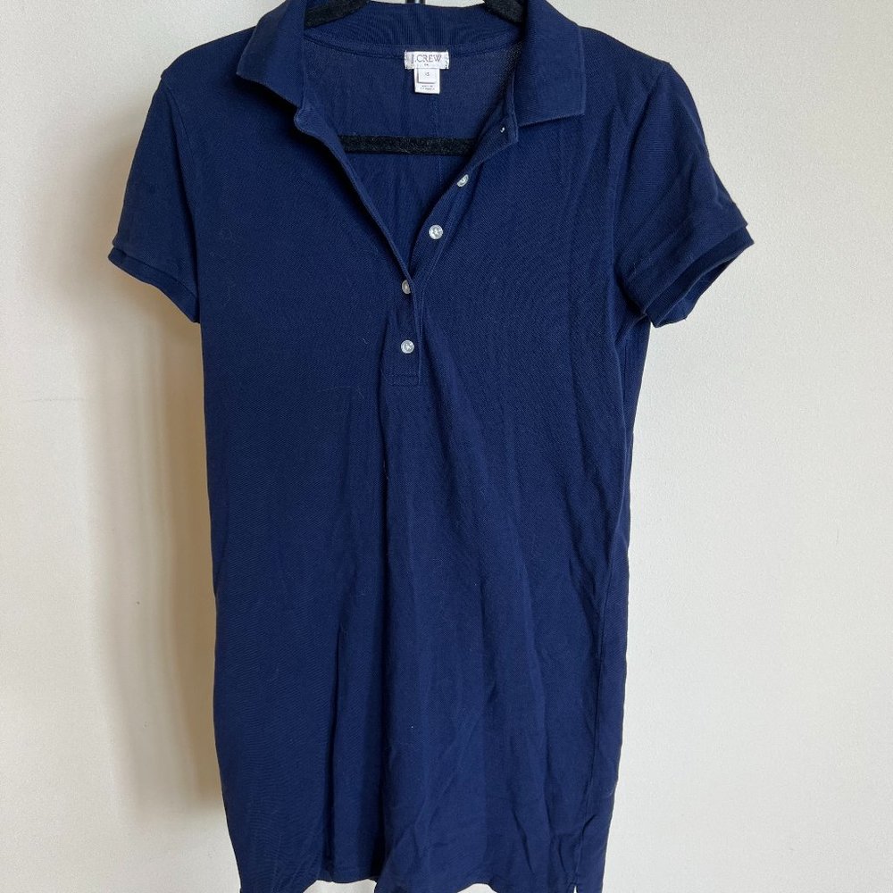 J Crew Collared Shirt Dress
